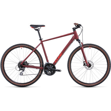 Bicicleta todocamino CUBE NATURE DIAMANT Rojo 2022 0